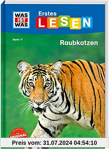 WAS IST WAS Erstes Lesen Band 17. Raubkatzen