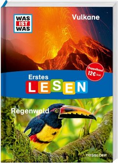 WAS IST WAS Erstes Lesen Doppelband 3.Vulkane/Regenwald von Tessloff / Tessloff Verlag Ragnar Tessloff GmbH & Co. KG