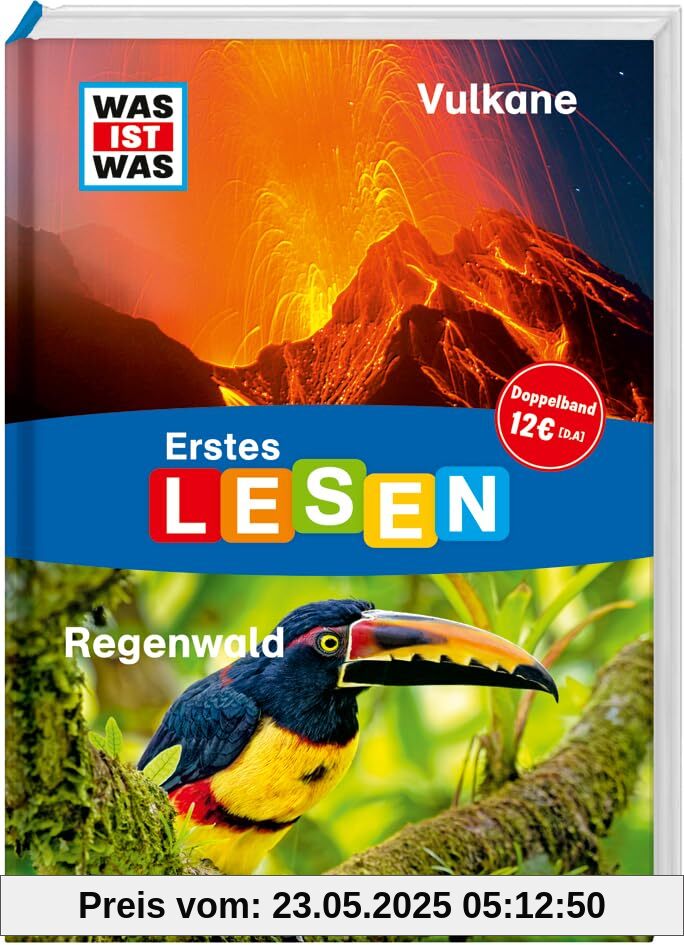 WAS IST WAS Erstes Lesen Doppelband 3.Vulkane/Regenwald