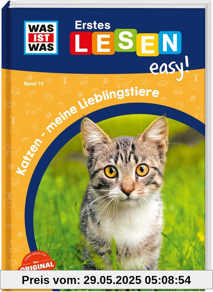 WAS IST WAS Erstes Lesen easy! Band 10. Katzen - meine Lieblingstiere