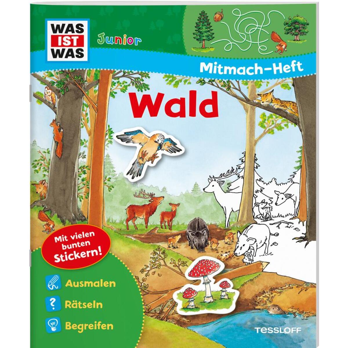 WAS IST WAS Junior Mitmach-Heft Wald WAS IST WAS Junior Mitmach-Heft Wald von Tessloff Verlag