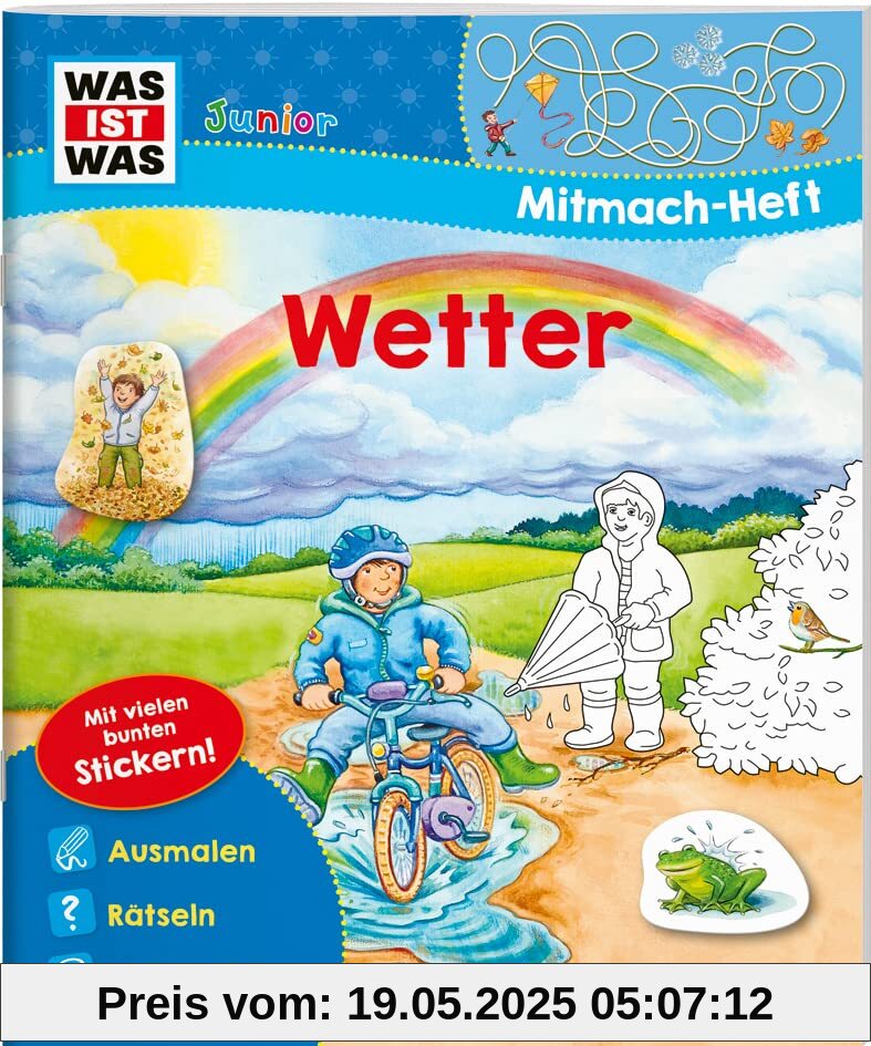 WAS IST WAS Junior Mitmach-Heft Wetter WAS IST WAS Junior Mitmach-Heft Wetter