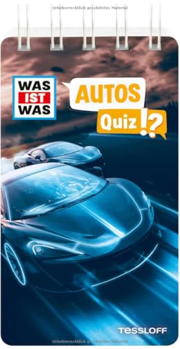 WAS IST WAS Quiz Autos | Für spannende Quizrunden mit Freunden und Familie | Im praktischen Pocket-Format | Für Kinder ab 8 Jahren