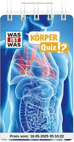 WAS IST WAS Quiz Körper | Über 100 clevere Fragen und Antworten | Alles rund um den menschlichen Körper | Für Kinder ab 8 Jahren und Erwachsene WAS IST WAS Quiz Körper | Über 100 clevere Fragen und Antworten | Alles rund um den menschlichen Körper | Für Kinder ab 8 Jahren und Erwachsene