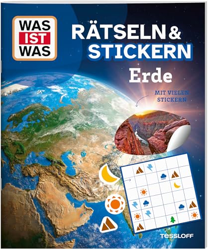 WAS IST WAS Rätseln und Stickern: Erde von WAS IST WAS
