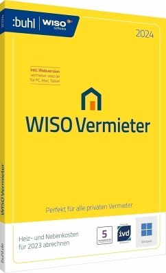 WISO Vermieter 2024 (5 WE), 1 CD-ROM von Buhl Data Service