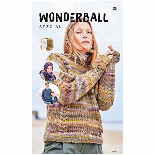 WONDERBALL Special: Mega Farbverläufe aus einem 200 G - Knäuel für die ganze Familie von Rico Design GmbH & Co.KG