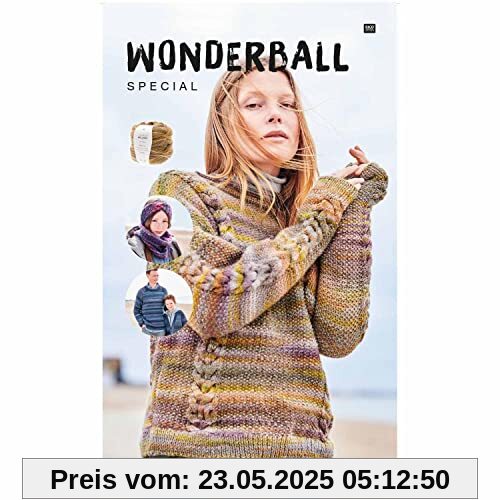 WONDERBALL Special: Mega Farbverläufe aus einem 200 G - Knäuel für die ganze Familie