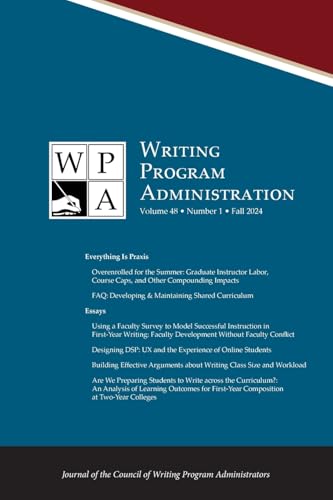 WPA: Writing Program Administration 48.1 (Fall 2024) von Parlor Press