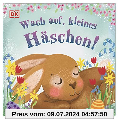 Wach auf, kleines Häschen!: Pappbilderbuch für Kinder ab 2 Jahren mit Wackelbild im Cover