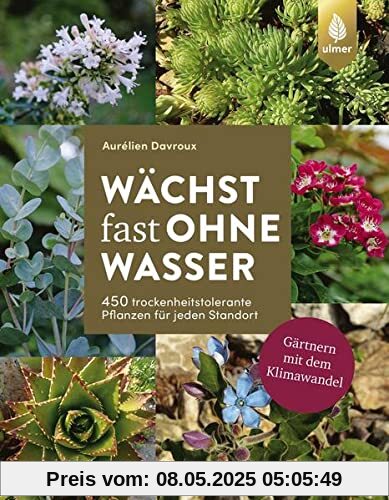 Wächst fast ohne Wasser: 450 trockenheitstolerante Pflanzen für jeden Standort. Gärtnern mit dem Klimawandel