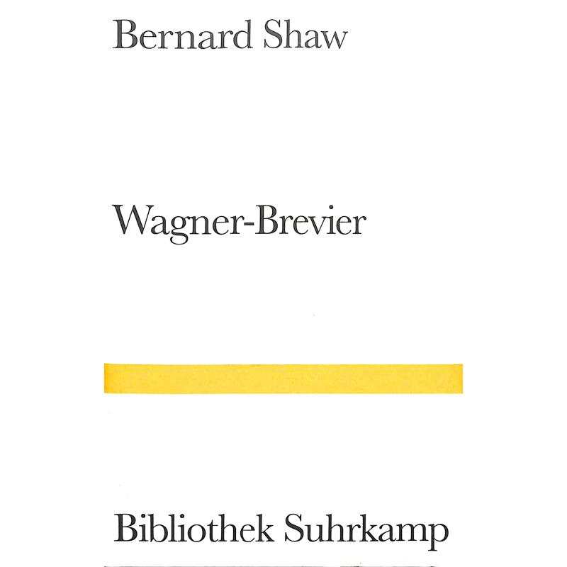 Wagner Brevier Wagner Brevier