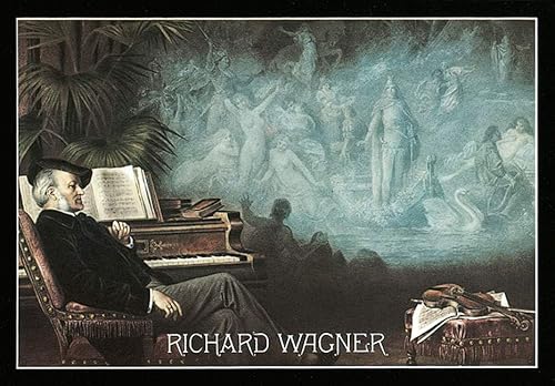 Wagner sieht im Geiste: Die Postkarten-Sammlung zum 100. Todestag (Schott-Komponisten-Karte) von SCHOTT MUSIC GmbH & Co KG, Mainz