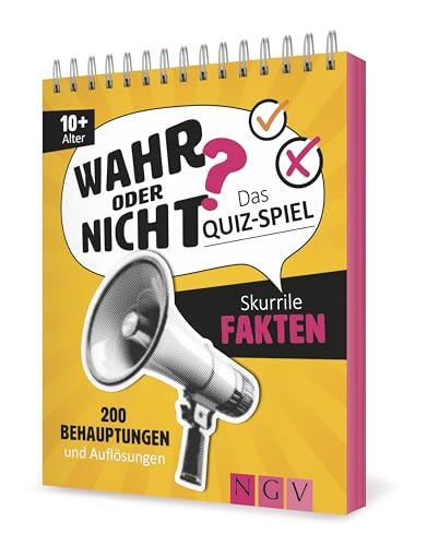 Wahr oder nicht? Skurrile Fakten I Das Quizspiel: 200 Behauptungen und Auflösungen Wahr oder nicht? Skurrile Fakten I Das Quizspiel: 200 Behauptungen und Auflösungen von Naumann & Goebel Verlagsgesellschaft mbH