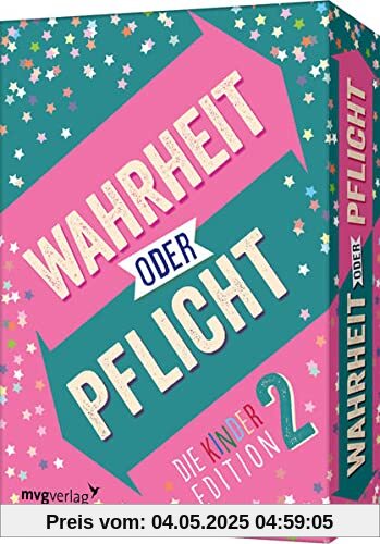 Wahrheit oder Pflicht – Die Kinderedition 2: Mit 60 neuen Fragen und Aufgaben. Ab 10 Jahren. Das perfekte Geschenk für Schulanfang, Geburtstag, Weihnachten oder Ostern