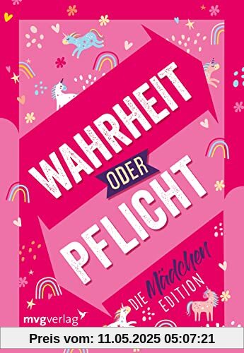 Wahrheit oder Pflicht – Die Mädchenedition: | Das Original. Der Klassiker unter den Partyspielen. Das perfekte Geschenk für Geburtstag, Weihnachten und Schulanfang. Ab 12 Jahren Wahrheit oder Pflicht – Die Mädchenedition: | Das Original. Der Klassiker unter den Partyspielen. Das perfekte Geschenk für Geburtstag, Weihnachten und Schulanfang. Ab 12 Jahren