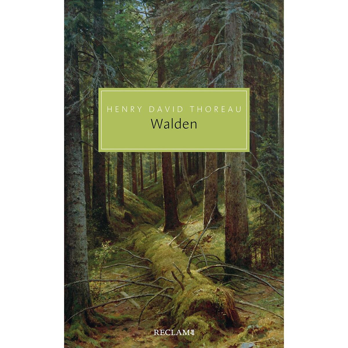 Walden Walden von Reclam Philipp Jun.