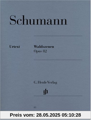 Waldszenen Op 82. Klavier