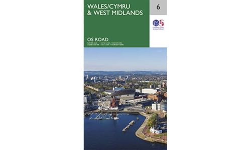 Wales & West Midlands: OS Roadmap sheet 6 von ORDNANCE SURVEY