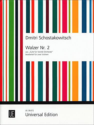 Walzer Nr. 2 aus "Suite für Varieté-Orchester": 2 Violinen. Spielpartitur.