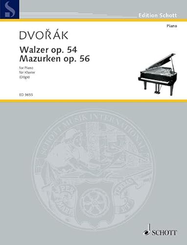 Walzer und Mazurken: op. 54 und 56. Klavier. (Edition Schott)