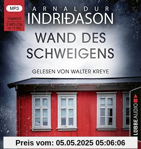 Wand des Schweigens: Island-Krimi. Ungekürzt. (Kommissar Konrad, Band 4)