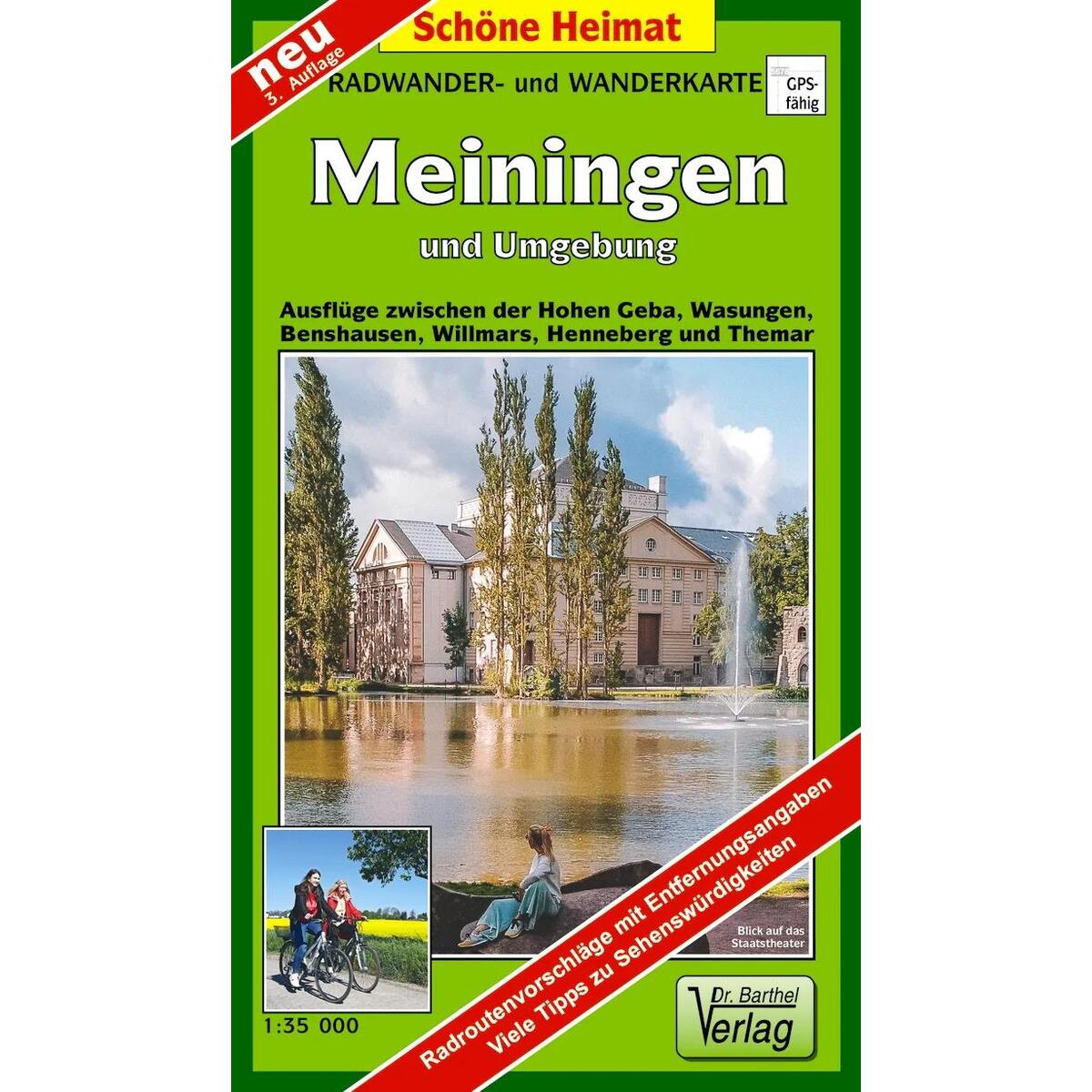 Radwander- und Wanderkarte Meiningen und Umgebung Radwander- und Wanderkarte Meiningen und Umgebung von Barthel Dr.