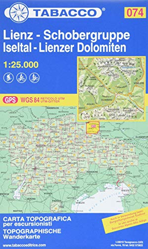 Wanderkarte 74 Lienz-Schobergruppe-Iseltal-Lienzer Dolomiten 1:25 000 (Carte topografiche per escursionisti, Band 74) Wanderkarte 74 Lienz-Schobergruppe-Iseltal-Lienzer Dolomiten 1:25 000 (Carte topografiche per escursionisti, Band 74)