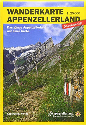 Wanderkarte Appenzellerland Wanderkarte Appenzellerland von Appenzeller