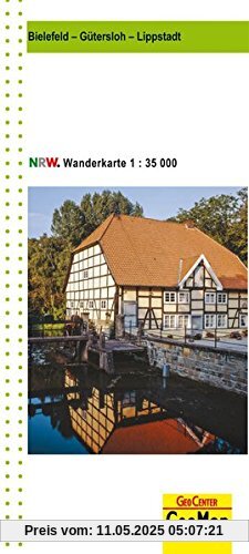Wanderkarte Bielefeld - Gütersloh - Lippstadt 1:35 000 (Geo Map)