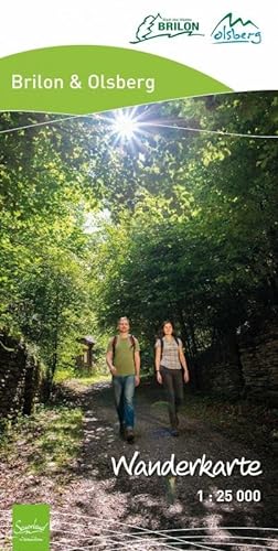 Wanderkarte Brilon & Olsberg von grünes herz