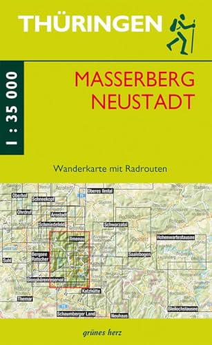 Wanderkarte Masserberg und Neustadt: Mit Ilmenau, Langewiesen, Gehren, Großbreitenbach, Stützerbach, Frauenwald, Altenfeld, Gießübel, Katzhütte, Schönbrunn, Waffenrod, Limbach Wanderkarte Masserberg und Neustadt: Mit Ilmenau, Langewiesen, Gehren, Großbreitenbach, Stützerbach, Frauenwald, Altenfeld, Gießübel, Katzhütte, Schönbrunn, Waffenrod, Limbach von grünes herz