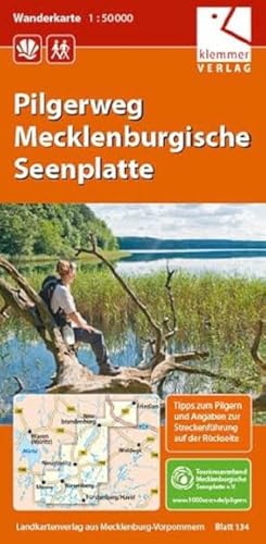 Wanderkarte Pilgerweg Mecklenburgische Seenplatte: Maßstab 1:50.000, GPS geeignet, Tipps zum Pilgern auf der Rückseite: Tipps zum Pilgern und Angaben zur Streckenführung auf der Rückseite Wanderkarte Pilgerweg Mecklenburgische Seenplatte: Maßstab 1:50.000, GPS geeignet, Tipps zum Pilgern auf der Rückseite: Tipps zum Pilgern und Angaben zur Streckenführung auf der Rückseite