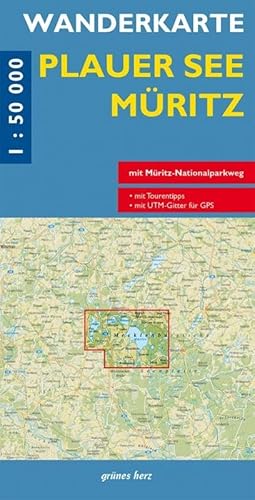 Wanderkarte Plauer See - Müritz: Maßstab 1:50.000 (Wanderkarten 1:50.000)