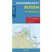 Wanderkarte Rügen & Hiddensee 1 : 50 000