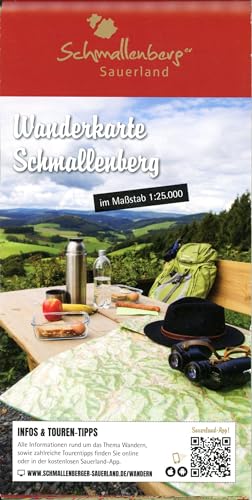 Wanderkarte Schmallenberg von Grünes Herz