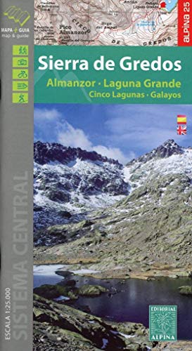 Wanderkarte Sierra Gredos (Editorial Alpina Alpina, Band 1) von alpina