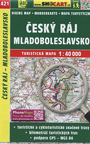 Český ráj / Böhmisches Paradies (Wander - Radkarte 1:40.000): Turisticke Mapy Cesko (SHOCart Wander - Radkarte 1:40.000 Tschechien, Band 421) von Freytag + Berndt