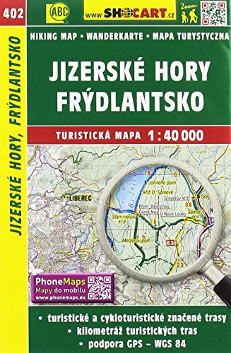 Jizerské hory, Frýdlantsko / Isergebirge, Friedland (Wander - Radkarte 1:40.000): Turisticke Mapy Cesko (SHOCart Wander - Radkarte 1:40.000 Tschechien, Band 402) von Freytag + Berndt