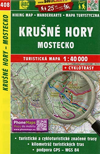 Krušné hory - Mostecko / Erzgebirge - Brüx (Wander - Radkarte 1:40.000): Turisticke Mapy Cesko (SHOCart Wander - Radkarte 1:40.000 Tschechien, Band 408) von Freytag + Berndt