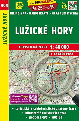 Lužické hory / Lausitzer Gebirge (Wander - Radkarte 1:40.000): Turisticke Mapy Cesko (SHOCart Wander - Radkarte 1:40.000 Tschechien, Band 404) Lužické hory / Lausitzer Gebirge (Wander - Radkarte 1:40.000): Turisticke Mapy Cesko (SHOCart Wander - Radkarte 1:40.000 Tschechien, Band 404) von Freytag + Berndt