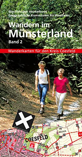 Wandern im Münsterland: Band 2: Wanderkarten für Kreis Coesfeld von Aschendorff Verlag