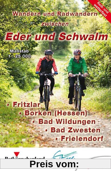 Wandern und Radwandern zwischen Eder und Schwalm: Reiß- und Wetterfest