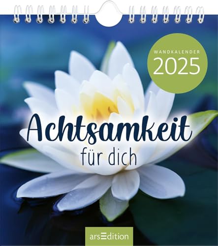 Wandkalender Achtsamkeit für dich 2025: Monatskalender 2025, mit 12 heraustrennbaren Postkarten für achtsame Momente Wandkalender Achtsamkeit für dich 2025: Monatskalender 2025, mit 12 heraustrennbaren Postkarten für achtsame Momente von Ars Edition