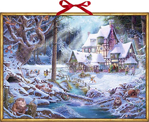 Wandkalender - Weihnachten auf dem Mühlenhof von Coppenrath F