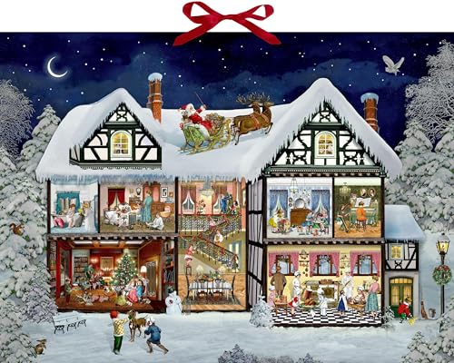 Wand-Adventskalender – Im Adventshaus von Coppenrath Verlag GmbH & Co. KG