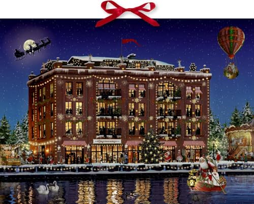 Wandkalender: Willkommen im Weihnachtshaus