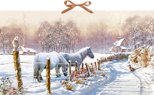 Wand-Adventskalender – Winterponys