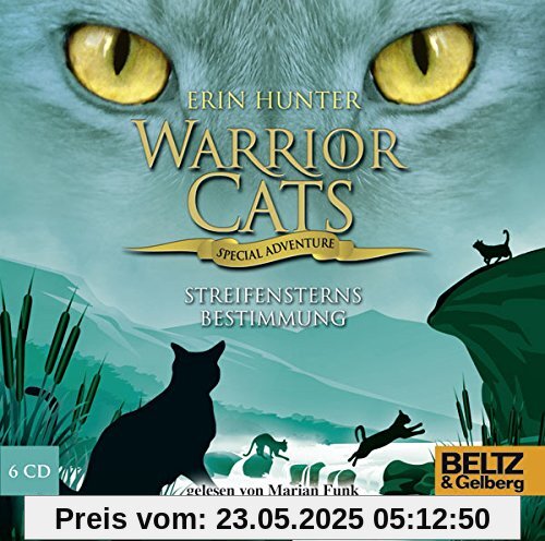 Warrior Cats - Special Adventure 4. Streifensterns Bestimmung: Gelesen von Marian Funk, 6 CDs in der Multibox, 8 Std. 41 Min. Warrior Cats - Special Adventure 4. Streifensterns Bestimmung: Gelesen von Marian Funk, 6 CDs in der Multibox, 8 Std. 41 Min.