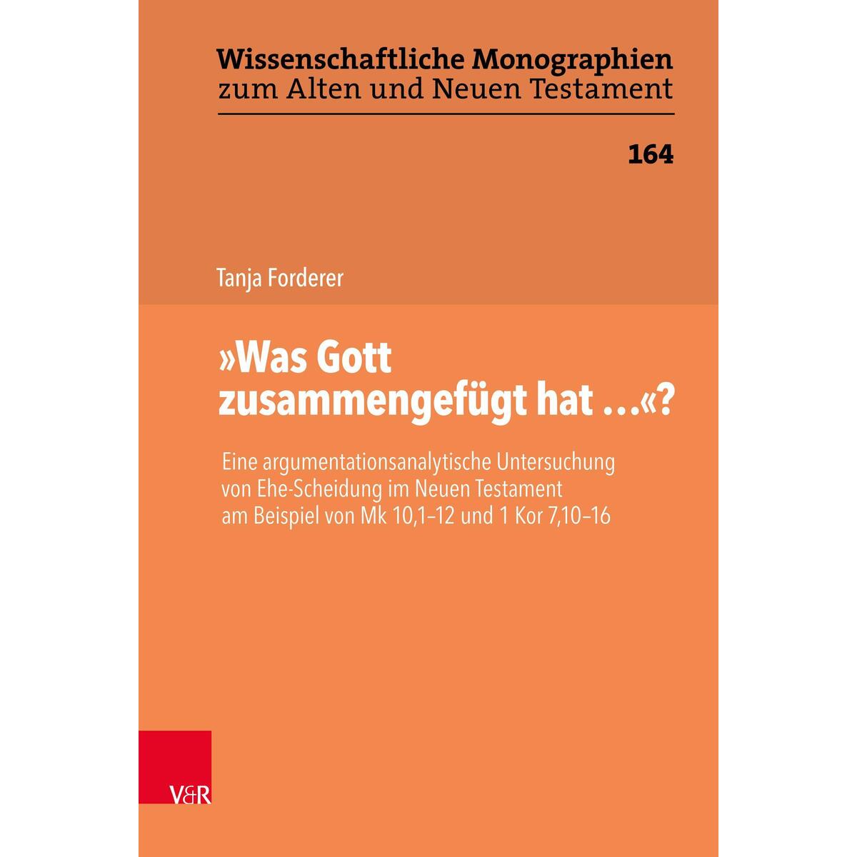 "Was Gott zusammengefügt hat..."? "Was Gott zusammengefügt hat..."? von Vandenhoeck + Ruprecht